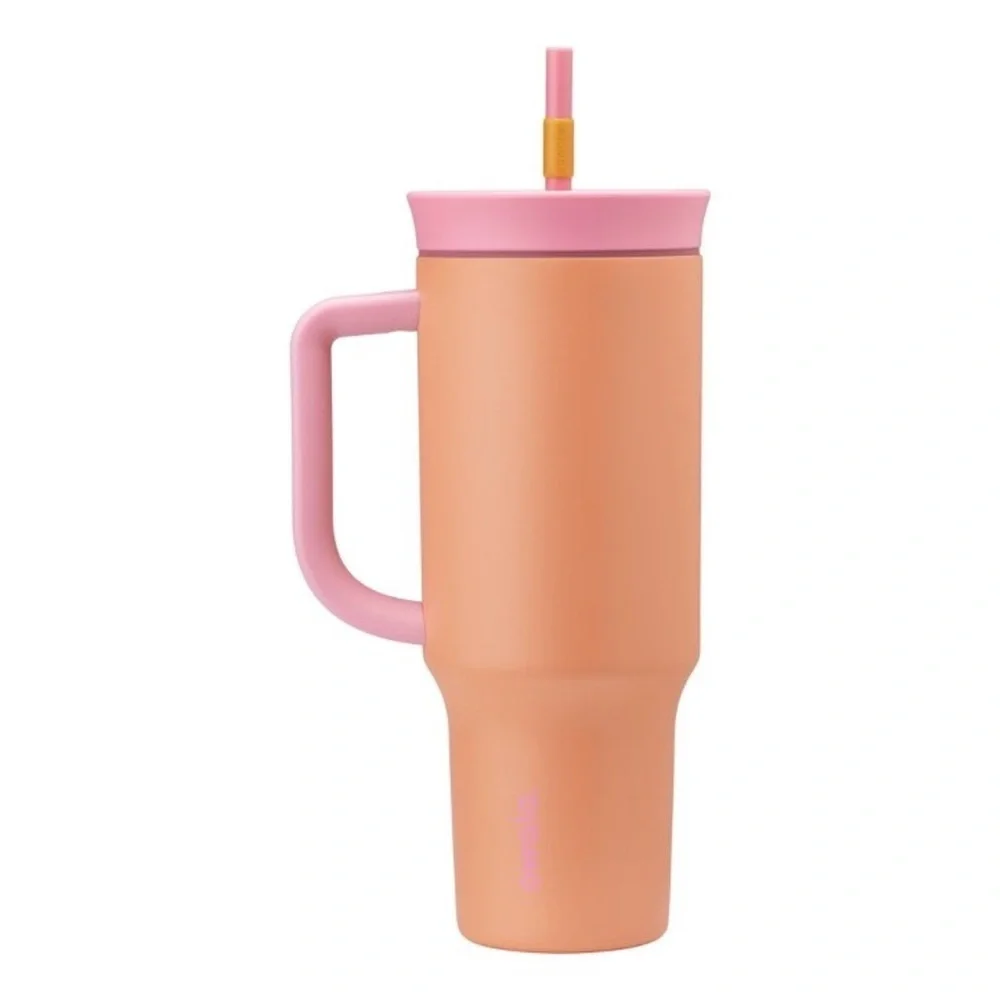 Owala 40 oz Stainless Steel Straw Tumbler - Tangy Tango NWT